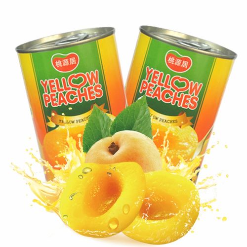 一品好特惠 碭山新鮮糖水黃桃罐頭，休閑零食新選擇
